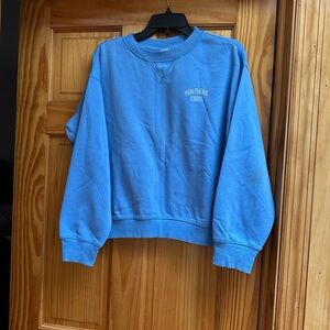 H&M Blue Crewneck women